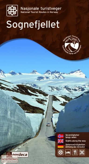 SOGNEFJELLET 8 | carte touristique Nordeca