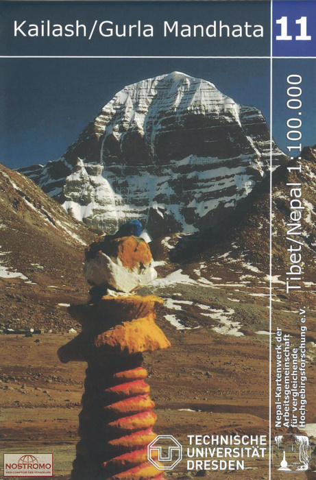 KAILASH - GURLA MANDHATA 11 | Nepal Kartenwerk-Schneider topographical map