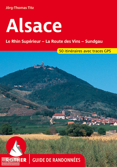 ALSACE | guide de randonnée Rother