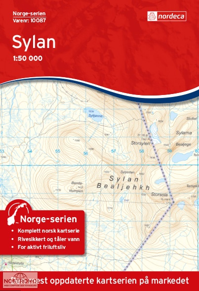 10087 SYLAN | Nordeca topographical map