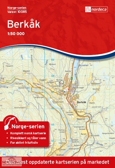 10085 BERKAK | Nordeca topographical map