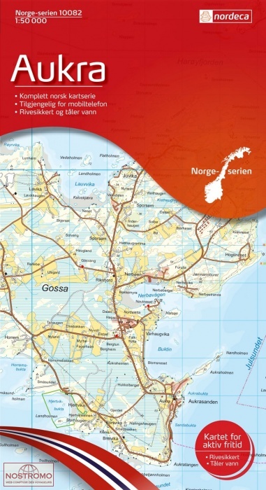 10082 AUKRA | carte topographique Nordeca