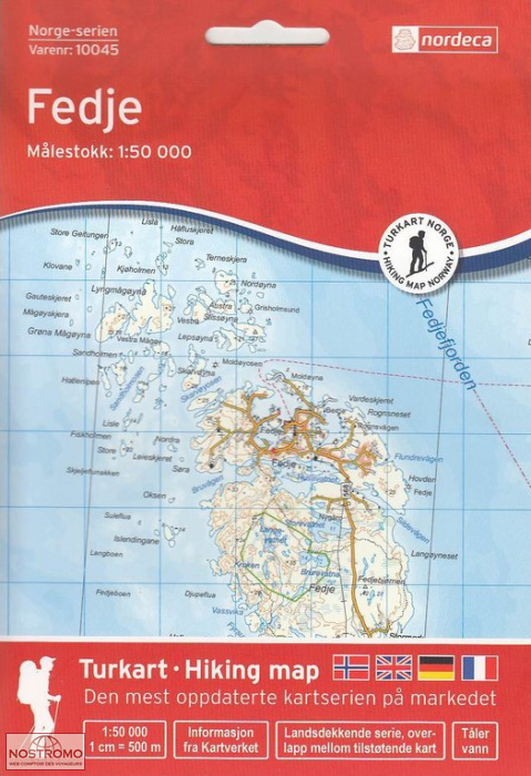 10045 FEDJE | carte topographique Nordeca