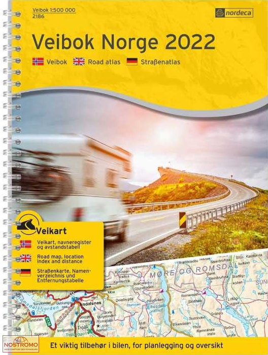 NORVÈGE | atlas routier Nordeca