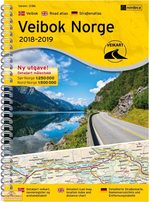 NORWAYNORWAY | Nordeca road atlas