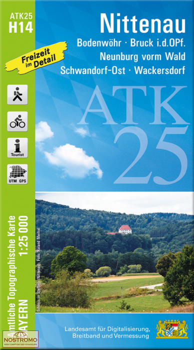 ATK25 - H14 NITTENAU | LDBV hiking map