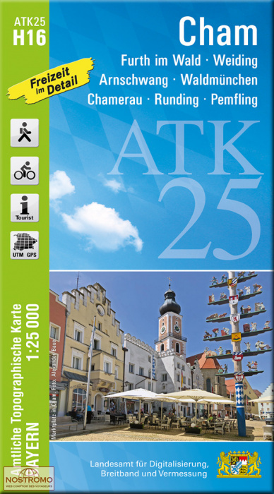 ATK25 - H16 CHAM | LDBV hiking map