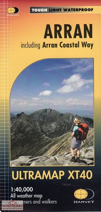 ARRAN | Harvey hiking map