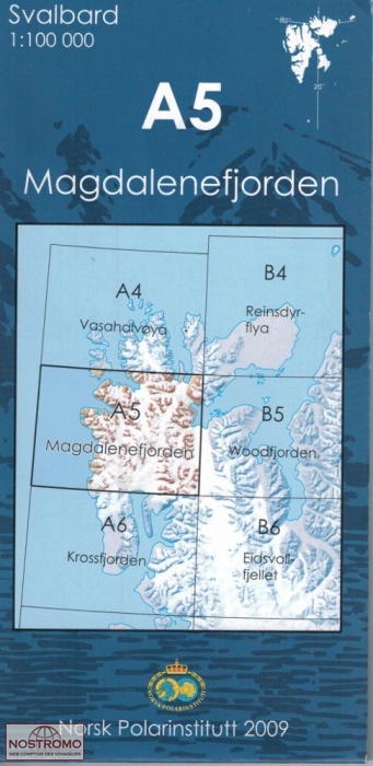 A5 MAGDALENFJORDEN | Norsk Polarinstitutt topographical map