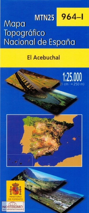 0964-1 EL ACEBUCHAL | carte topographique CNIG