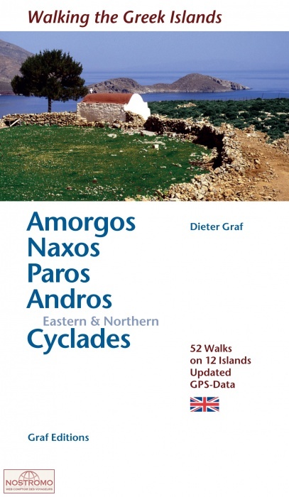 AMORGOS - NAXOS - PAROS - ANDROS - CYCLADES EAST AND NORTH | Graf hiking guide