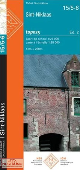 15/5-6 SINT-NIKLAAS | NGI/IGN topographical map