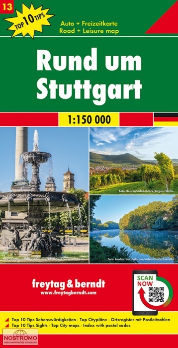13 AROUND STUTTGART | Freytag & Berndt road map