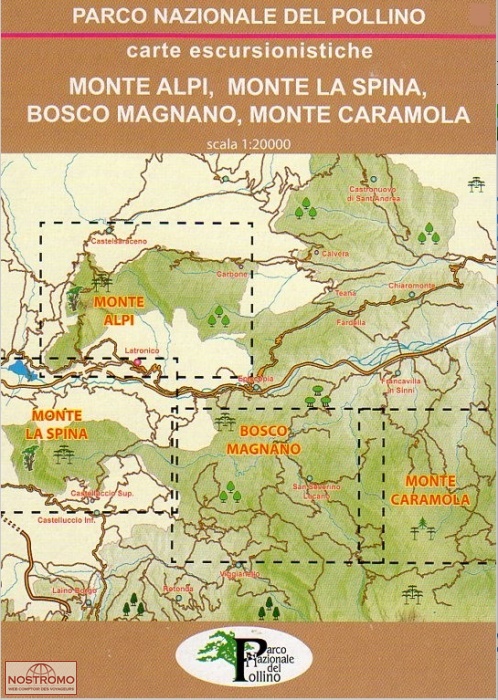 MONTE ALPI - MONTE LA SPINA | hiking maps