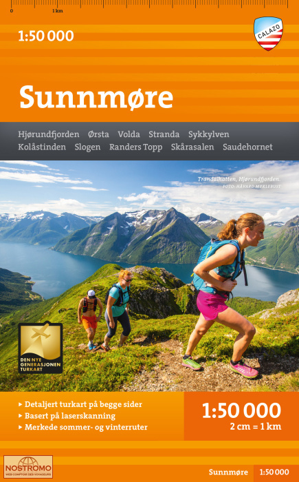 SUNNMØRE | Calazo hiking map