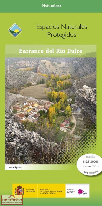BARRANCO DEL RÍO DULCE | CNIG hiking map