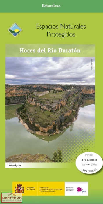 HOCES DEL RÍO DURATÓN | CNIG hiking map