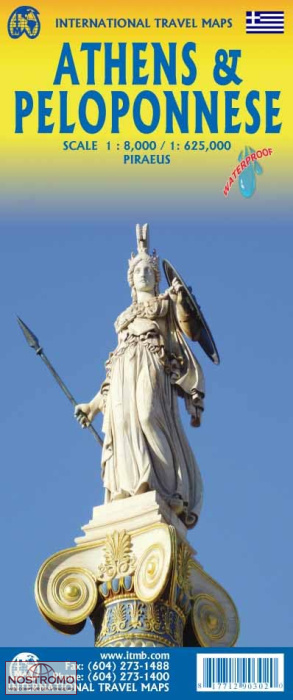 ATHENS & PELOPONNESE | ITMB travel map