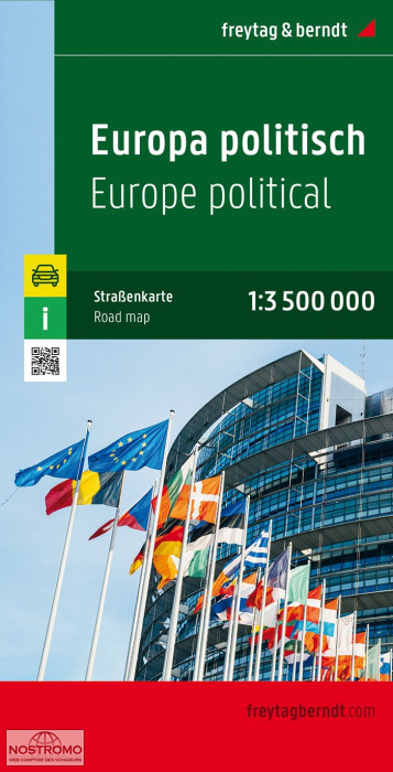 EUROPE | carte politique Freytag & Berndt