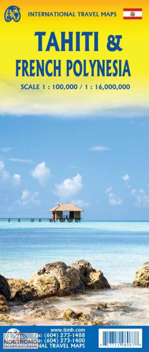 TAHITI & POLYNÉSIE FRANÇAISE | carte touristique ITMB