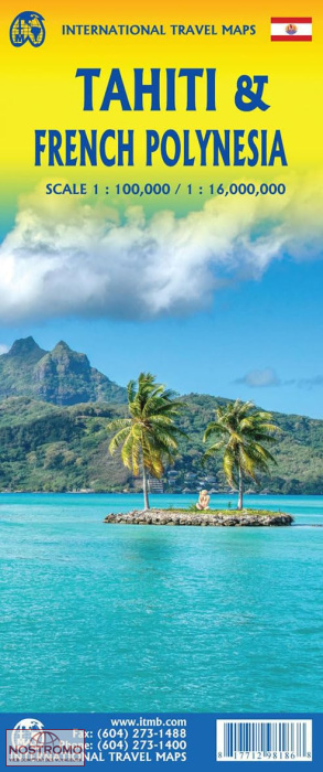 TAHITI & POLYNÉSIE FRANÇAISE | carte touristique ITMB