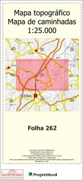 262 REDINHA (POMBAL) | carte topographique Projektnord