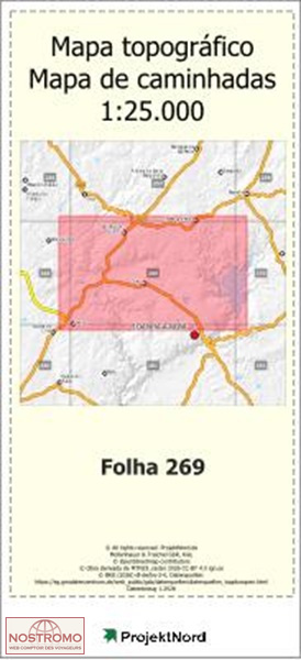 269 SAO MIGUEL DE ACHA | carte topographique Projektnord