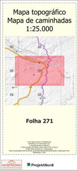 271 MONFORTINHO | carte topographique Projektnord