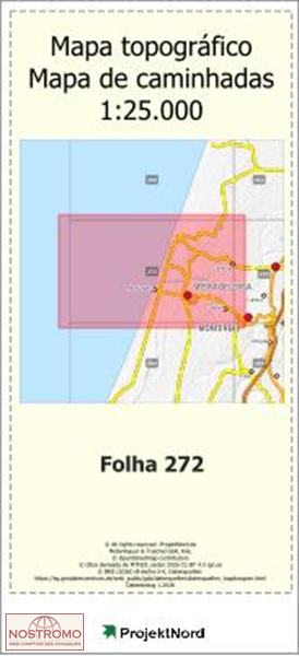 272 VIEIRA DE LEIRA (MARINHA GRANDE) | carte topographique Projektnord