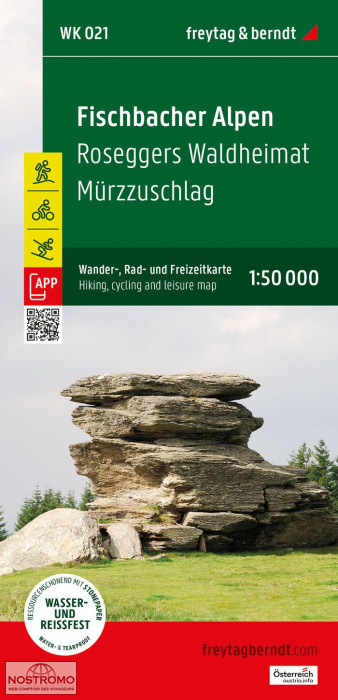 WK021 FISCHBACHER ALPEN | Freytag & Berndt hiking map