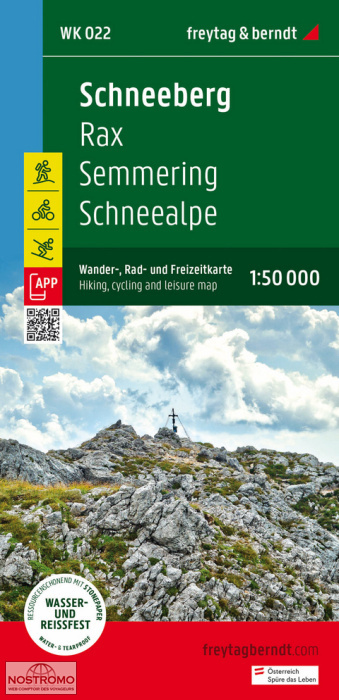 WK022 SCHNEEBERG | Freytag & Berndt hiking map