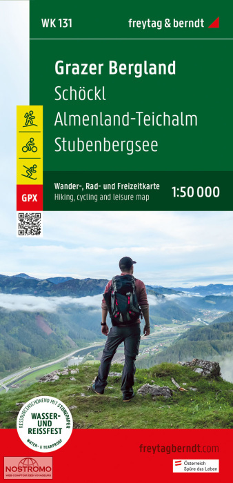 WK131 GRAZER BERGLAND | Freytag & Berndt hiking map