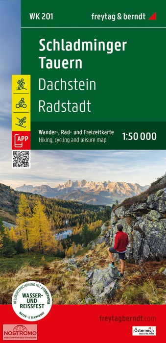WK201 SCHLADMINGER TAUERN | Freytag & Berndt hiking map