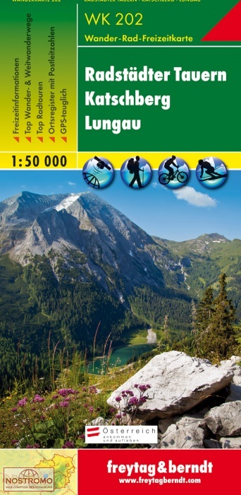 WK202 RADSTÄDTER TAUERN | Freytag & Berndt hiking map