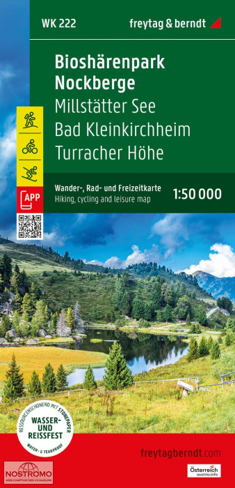 WK222 BIOSPHÄRENPARK NOCKBERGE | Freytag & Berndt hiking map
