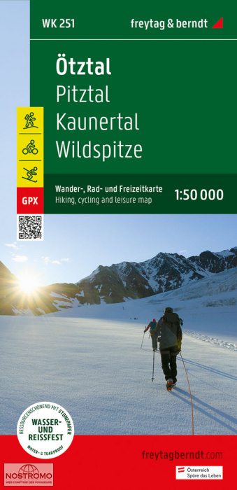 WK251 ÖTZTAL | Freytag & Berndt hiking map
