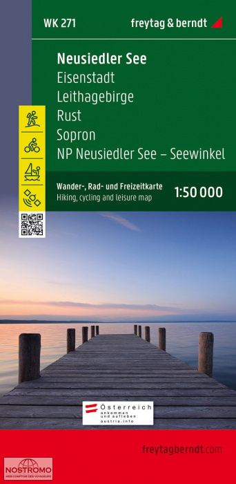 WK271 NEUSIEDLERSEE | Freytag & Berndt hiking map