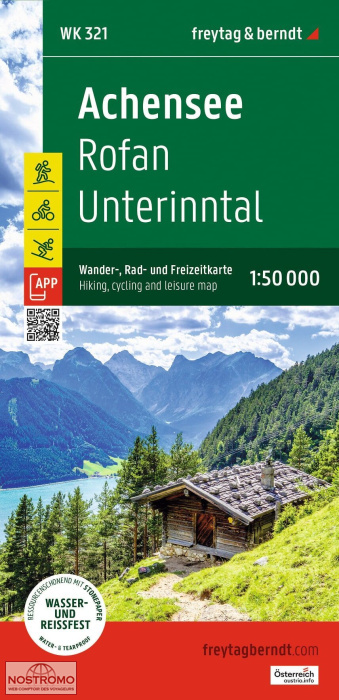 WK321 ACHENSEE | Freytag & Berndt hiking map