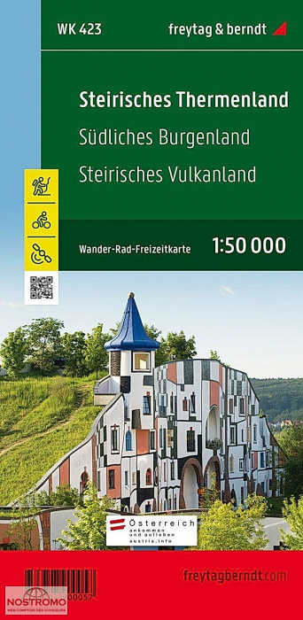 WK423 STEIRISCHES THERMENLAND | Freytag & Berndt hiking map