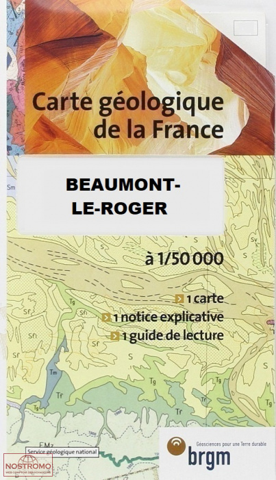 0149 BEAUMONT-LE-ROGER | BRGM geological map