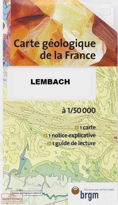 0168 LEMBACH | carte géologique BRGM
