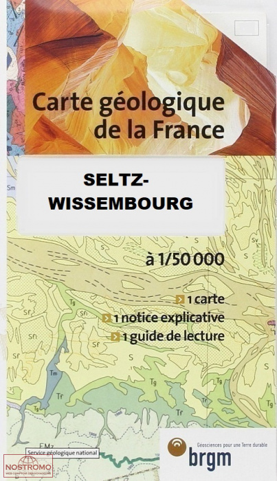 0199 SELTZ - WISSEMBOURG | carte géologique BRGM
