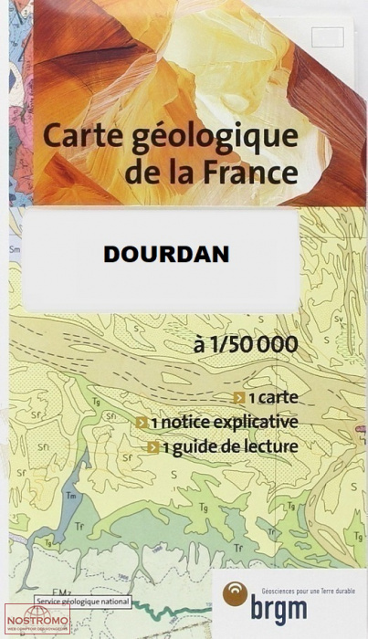 0256 DOURDAN | BRGM geological map