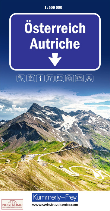 AUSTRIA | Kummerly+Frey road map