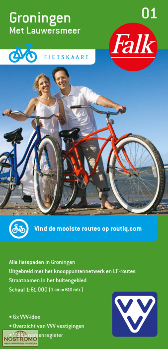 GRONINGEN 01 | Falk cycling map