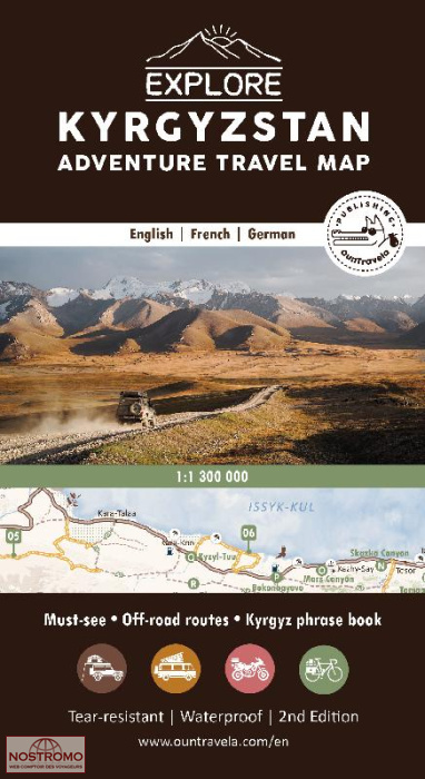 KIRGHIZISTAN | Ountravela travel map