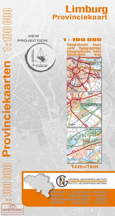 LIMBOURG | carte topographique IGN/NGI