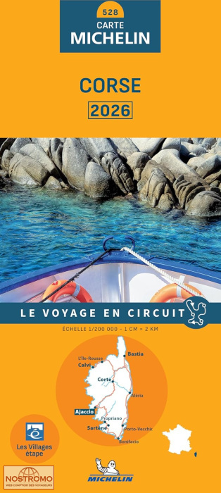 528 CORSE | carte routière Michelin