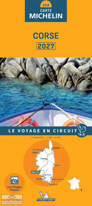 528 CORSE | carte routière Michelin