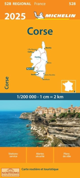 528 CORSICA | Michelin road map